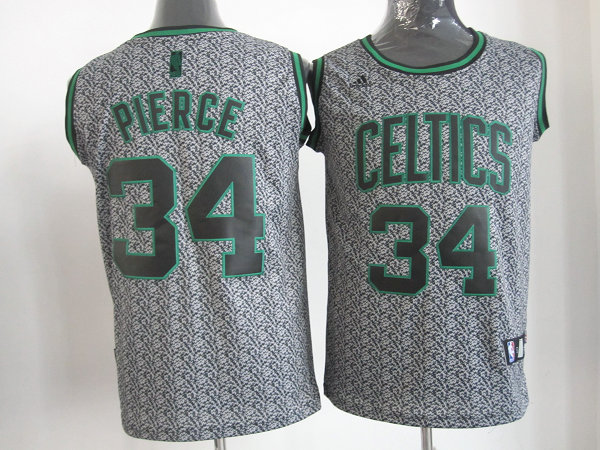  NBA Boston Celtics 34 Paul Pierce Static Fashion Swingman Jersey